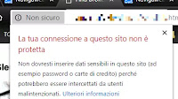 Cosa fare se un sito è "non sicuro" in Chrome e che significa