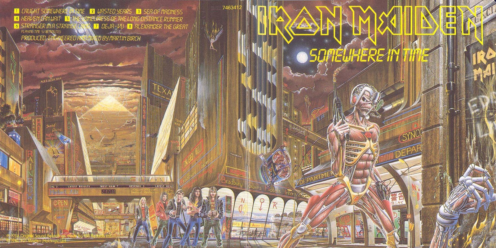 LEADPLAGUE Caught somewhere in time Iron Maiden's Eddie