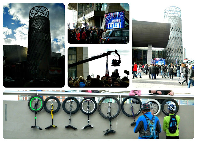 Britain's Got Talent at the Lowry and a Wobble of Unicyclists
