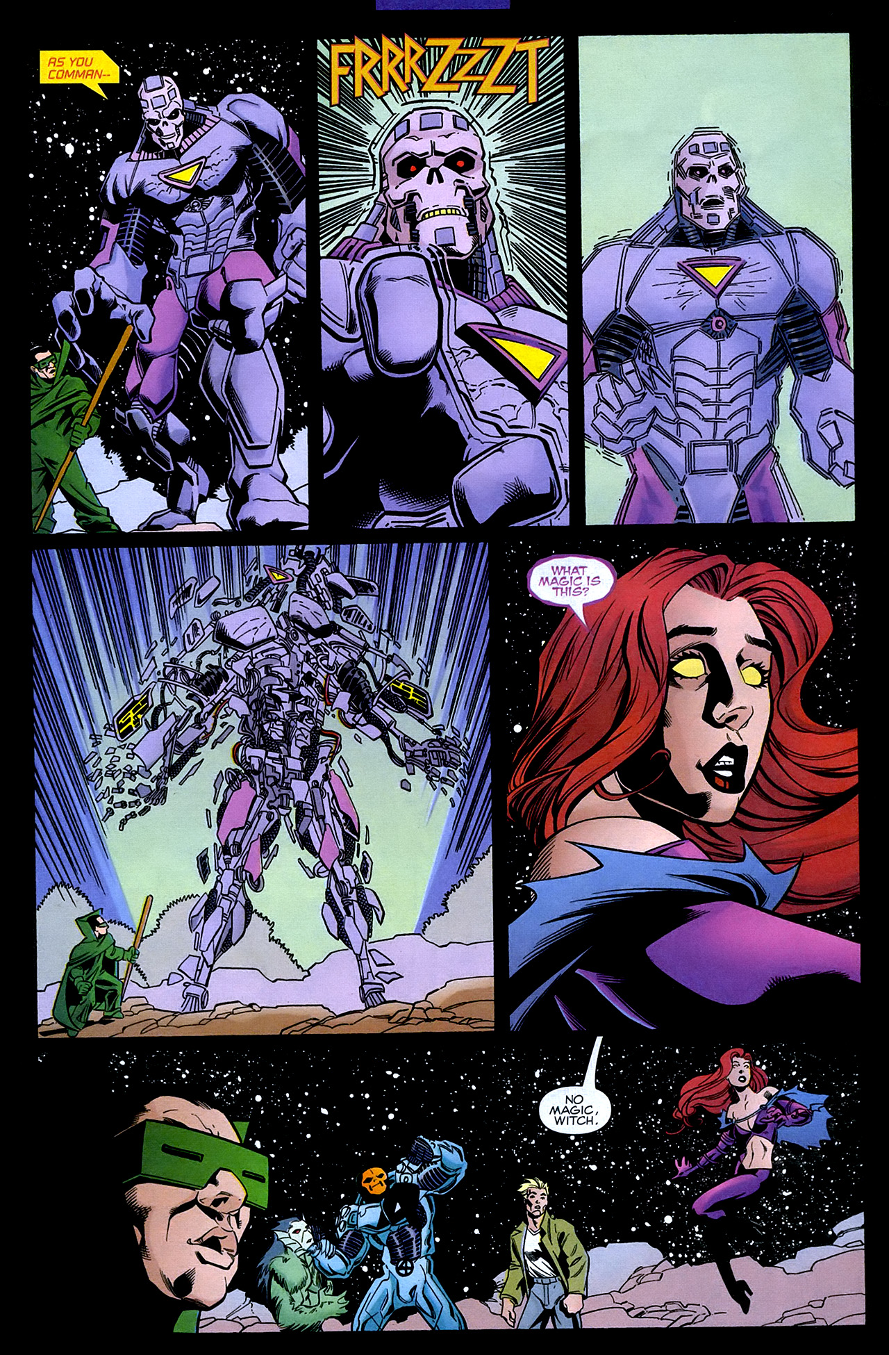 Read online Mutant X comic -  Issue #9 - 21