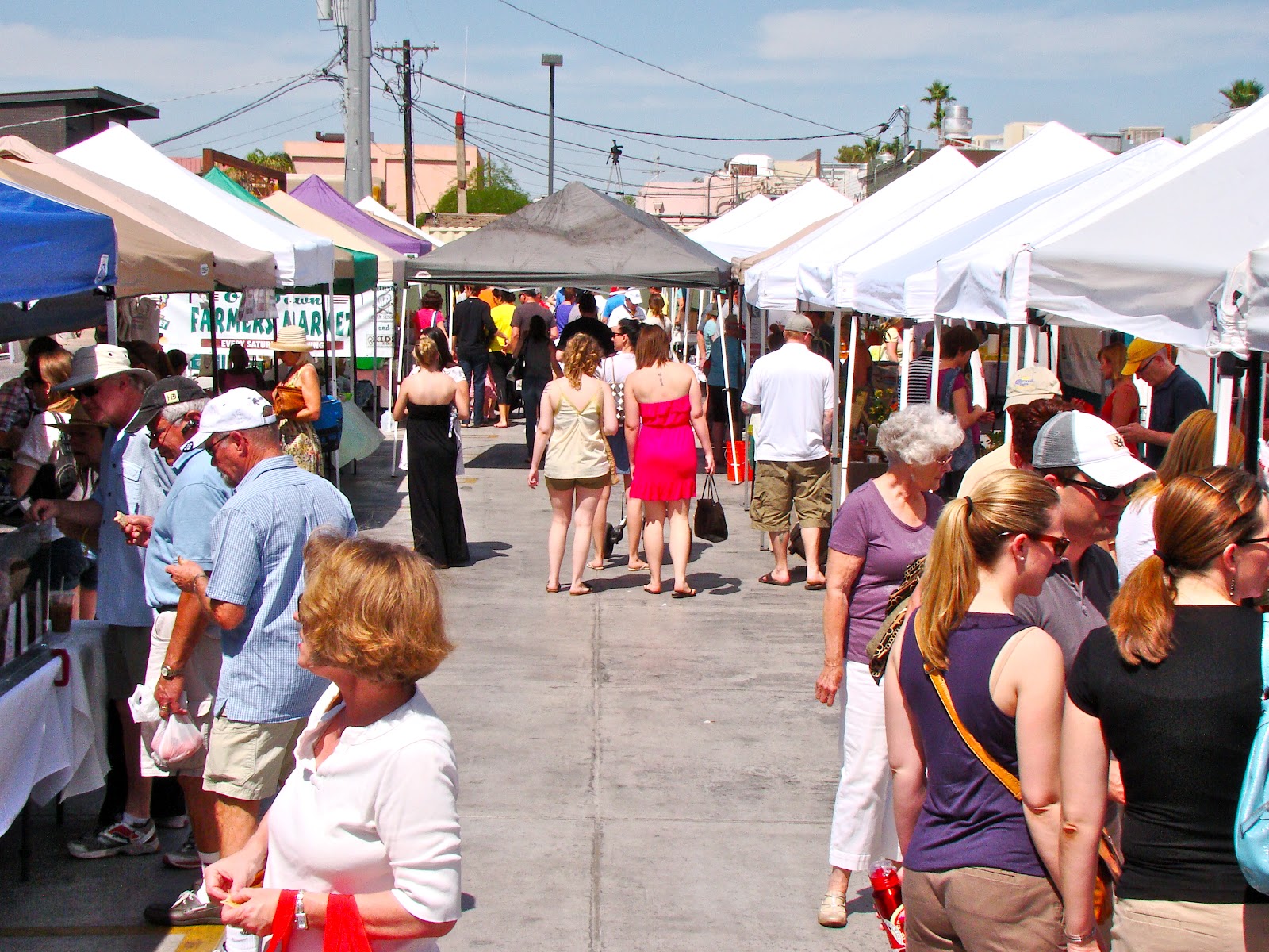 Scottsdale Daily Photo: Photo: Scottsdale Farmer's Market Food Booths