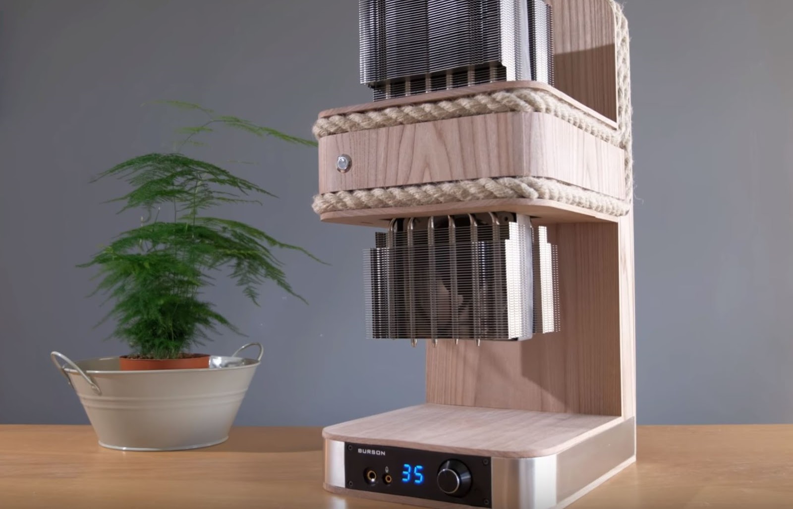 NEWS: This PC is made from rope and wood | The Test Pit