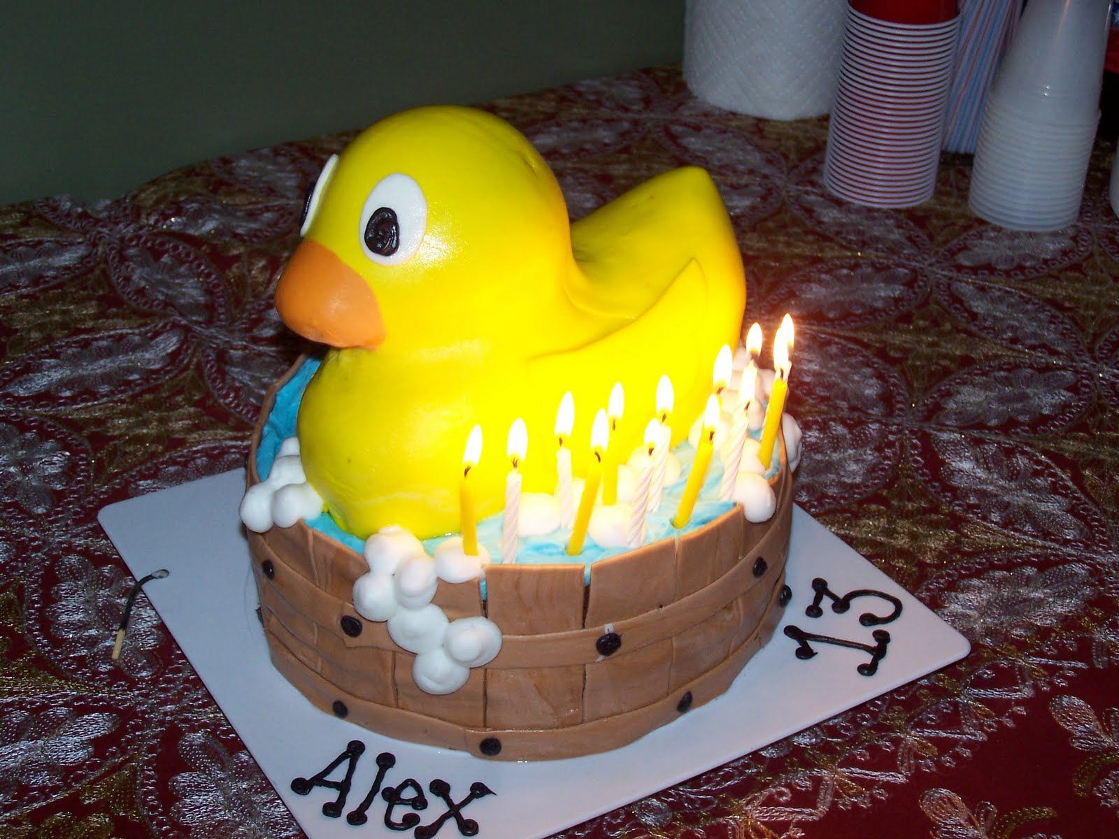 Julie Daly Cakes: Rubber Ducky Cake