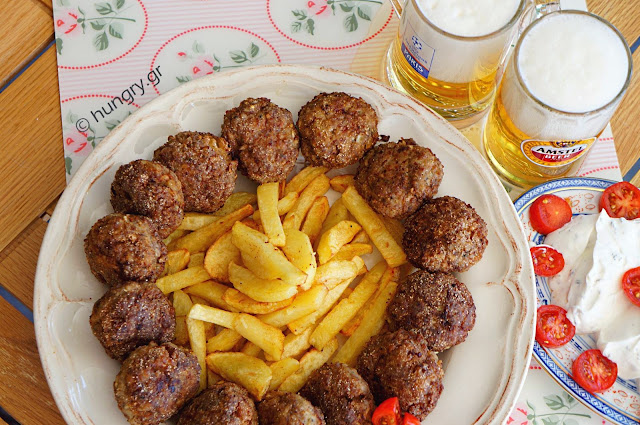 Meatballs with Ouzo