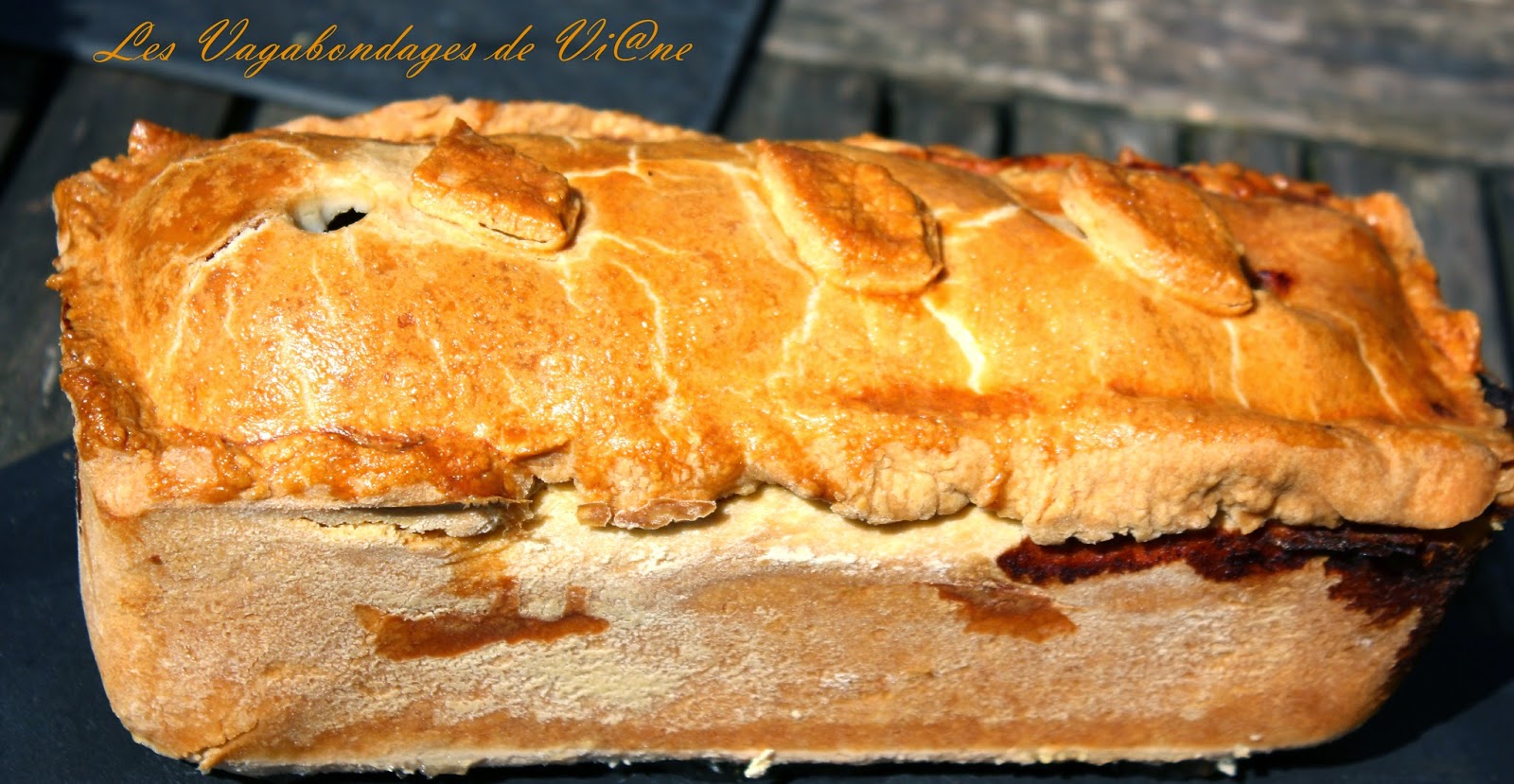 Les Vagabondages de Vine Terrine de canard en croûte