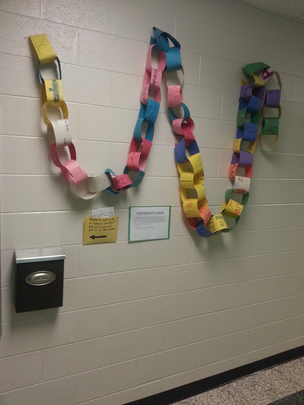 School Counseling Ideas Friendship Chain 1st Grade Guidance Lesson School Counseling Ideas Friendship Chain 1st Grade Guidance Lesson