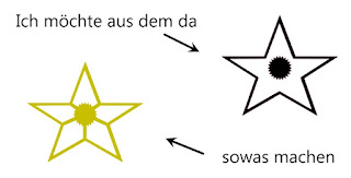 Bild Fall 3: Kreis mit Stern verbinden