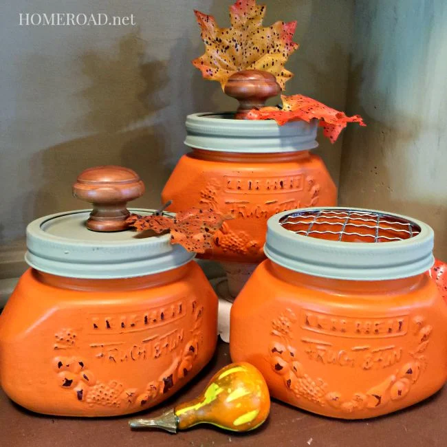 Pumpkin Canning Jars www.homeroad.net