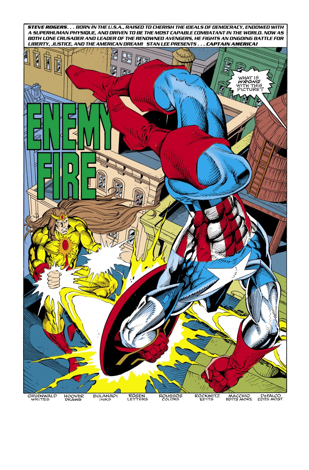 Read online Captain America (1968) comic -  Issue #427 - 2