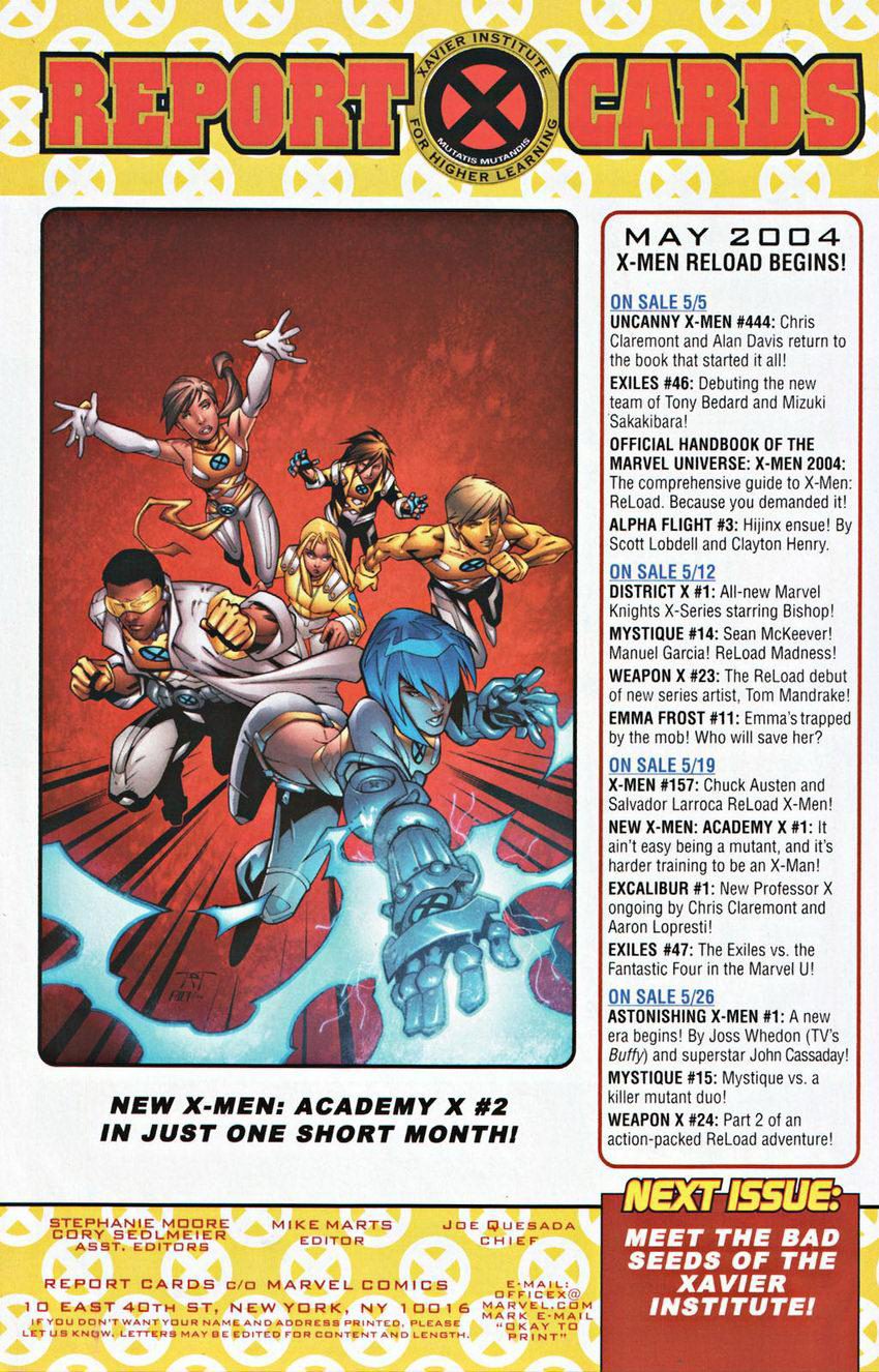 New X-Men v2 - Academy X new x-men #001 trang 24