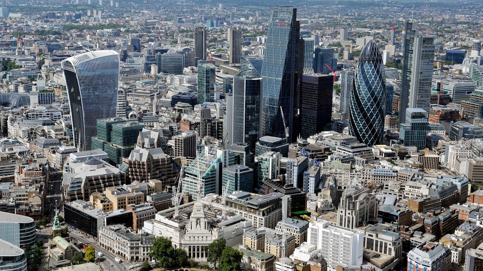 Vivre à Londres: La City de Londres.. ce mardi matin