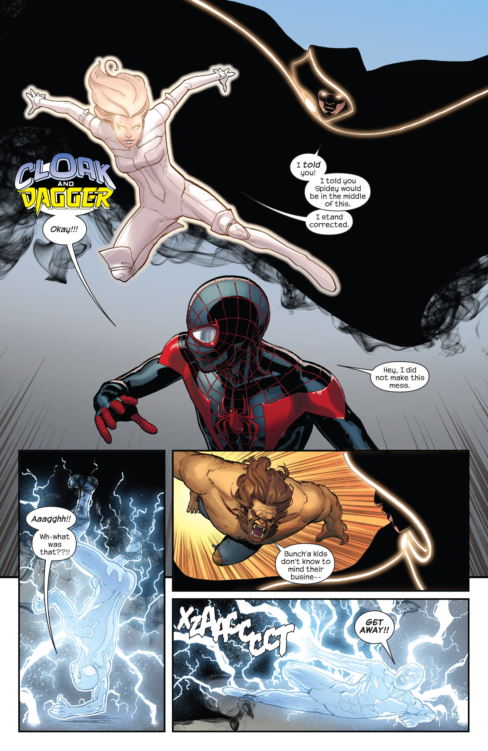 Read online Miles Morales: Ultimate Spider-Man comic -  Issue #10 - 11