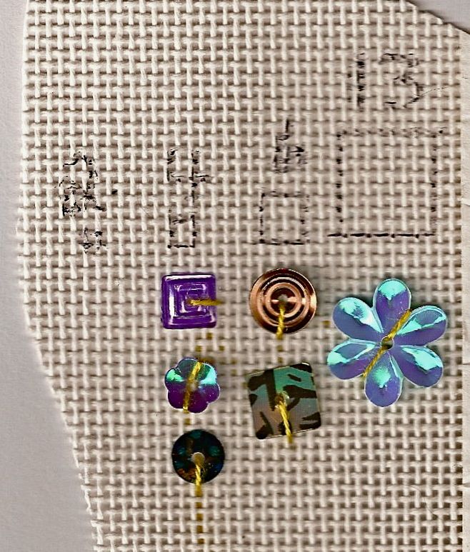 to the CHILLY HOLLOW NEEDLEPOINT ADVENTURE The Sequin Sizer