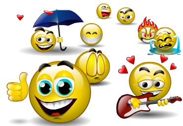 computer solution how to make smileys on facebook