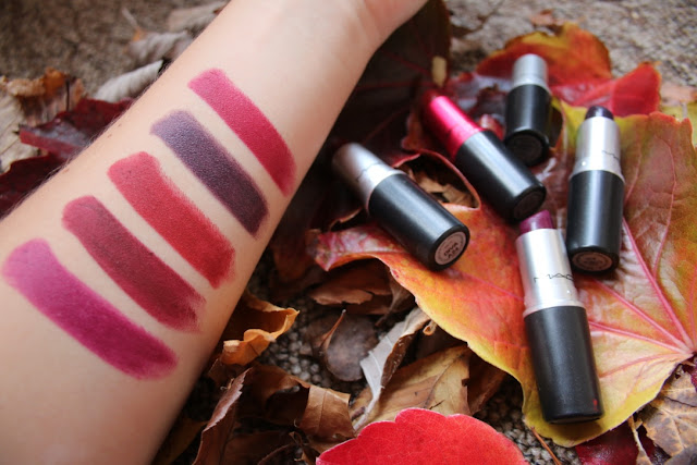 MAC Autumn Lipsticks - G Beauty