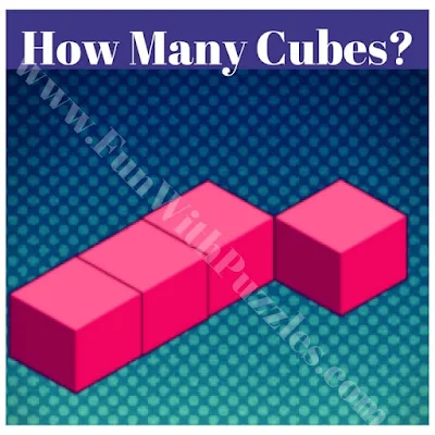 Easy brain teaser to count number of cubes