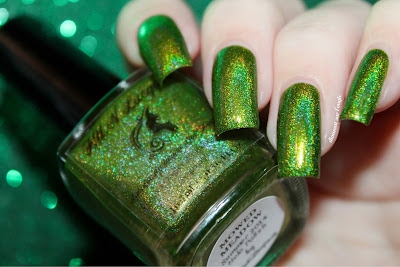 Swatch of the nail polish "Mowed Meadow" by F.U.N. Lacquer