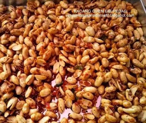 Resep Kacang Oven Bumbu Bawang Ebi Pedas  Resep Masakan 