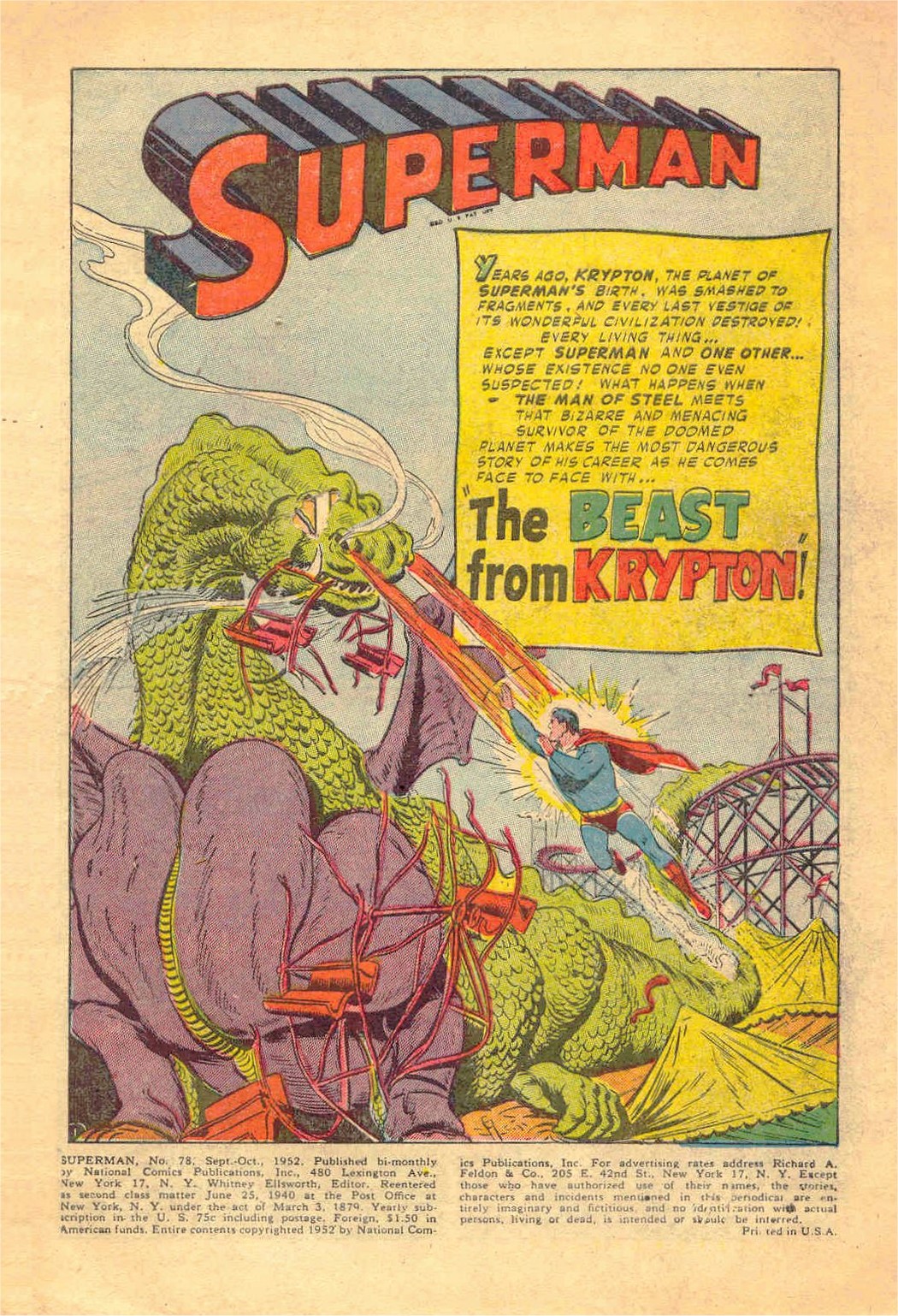 Read online Superman (1939) comic -  Issue #78 - 3