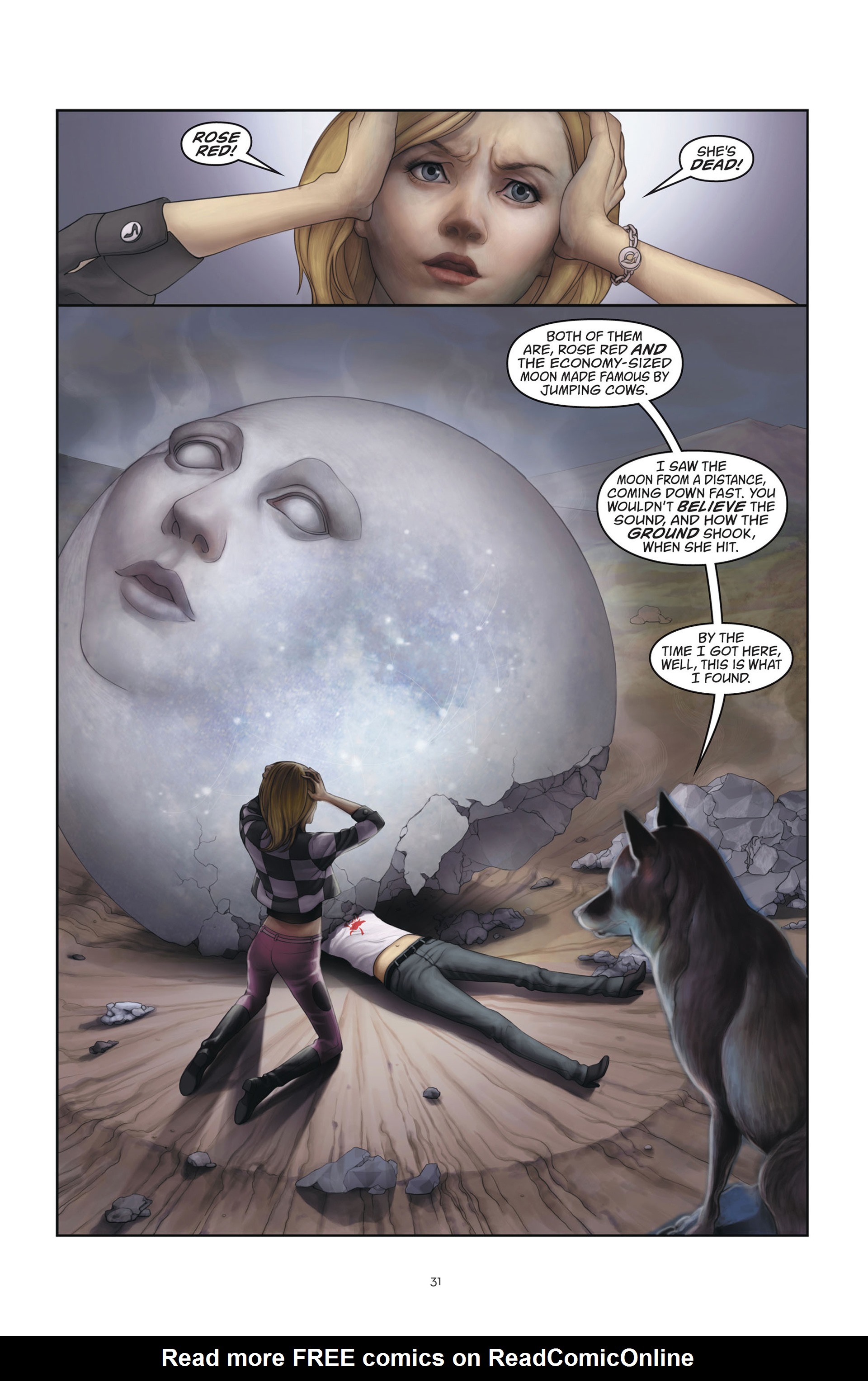 Read online Fairest: In All The Land comic -  Issue # Full - 31