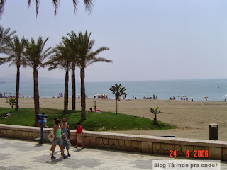praia em Málaga