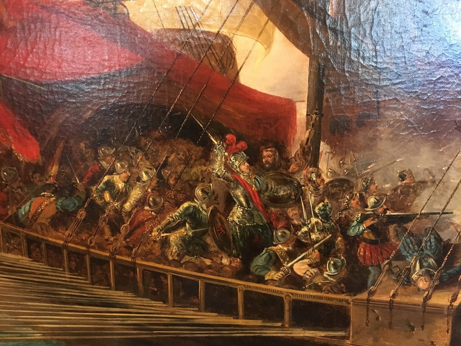 Orbis Catholicus Secundus Battle of Lepanto Painting
