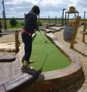 Adventure Golf course at Funder Park in Dawlish Warren Adventure Golf course at Funder Park in Dawlish Warren