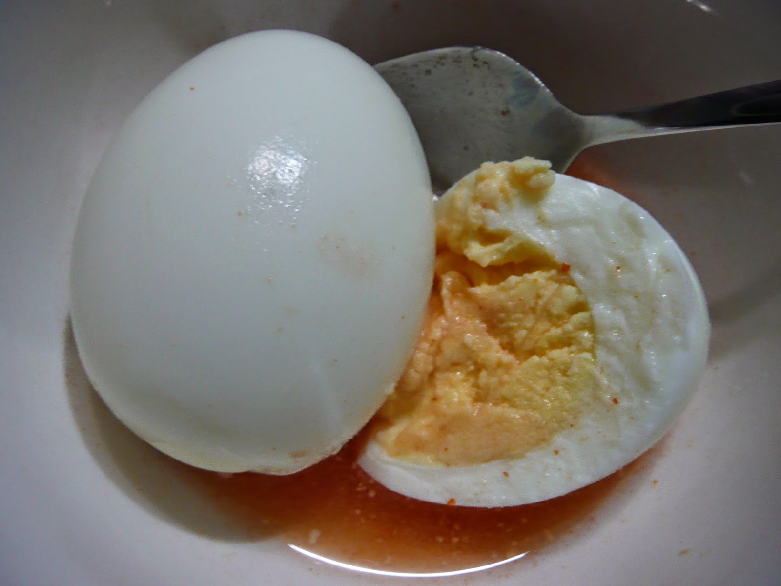 Boiled Egg with Chilli Vinegar Sauce Queentulip