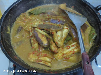 Resep Gulai Terung a la My Mom