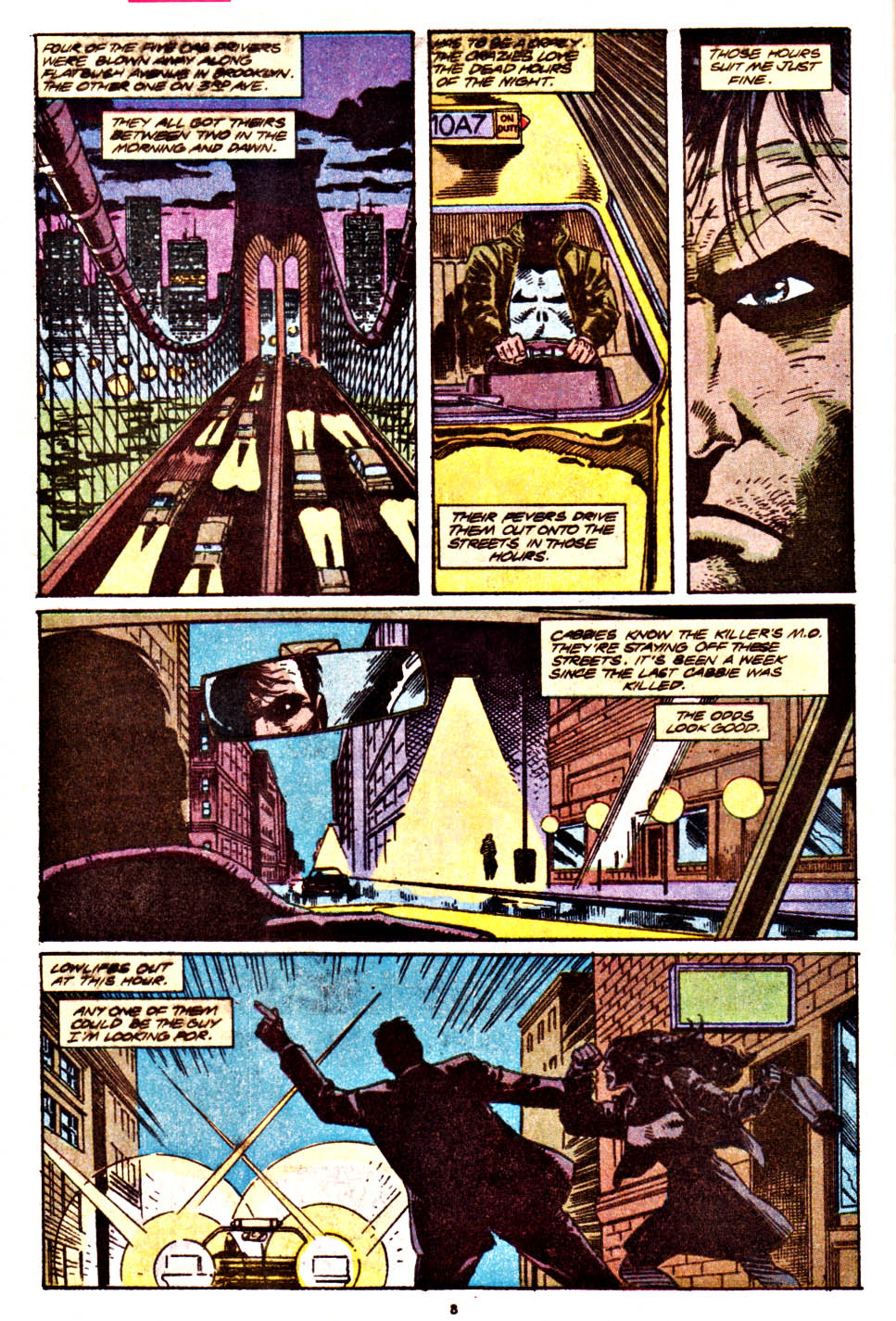 Read online The Punisher (1987) comic -  Issue #45 - One Way Fare - 7