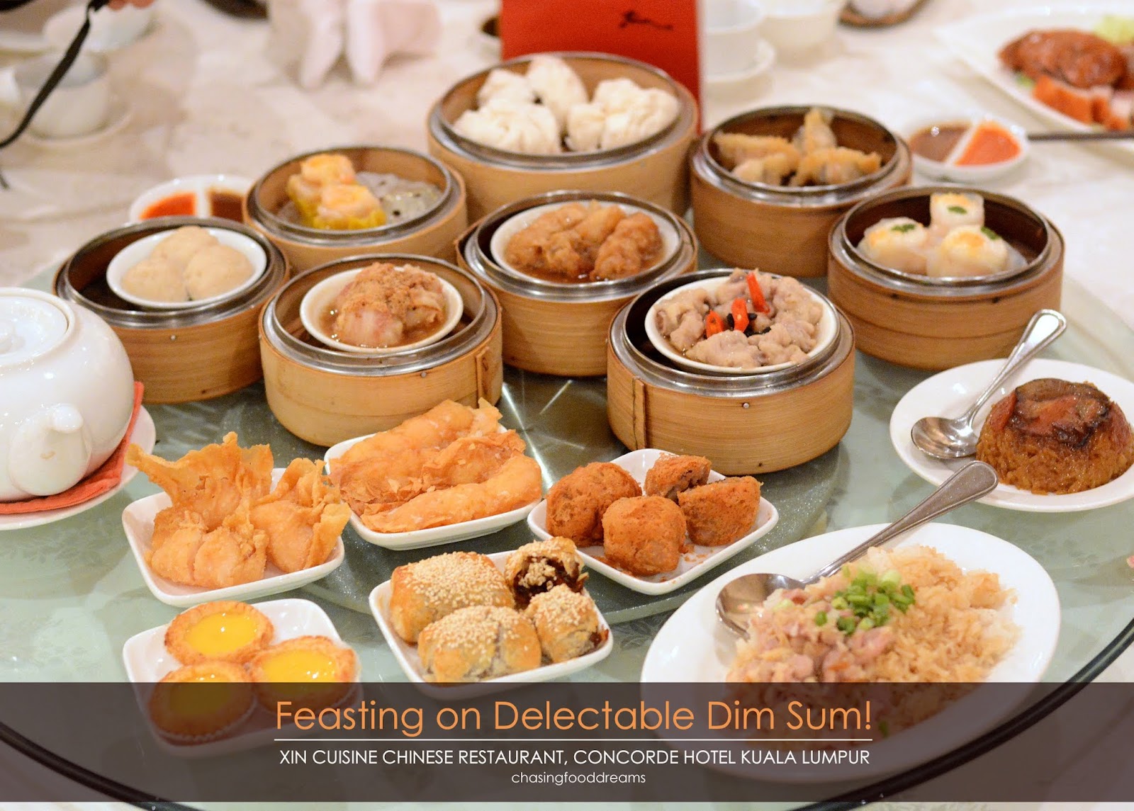 CHASING FOOD DREAMS: Dim Sum @ Xin Cuisine, Concorde Hotel 