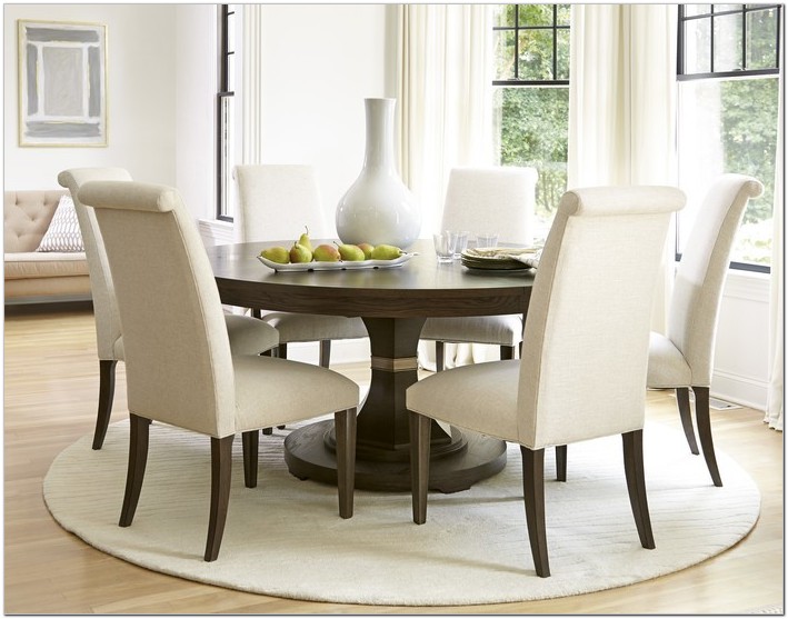 Alston Round Pedestal Dining Table Chairs By Kincaid