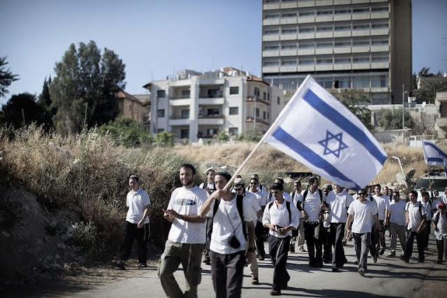 Israelíes desfilan por el "Día de Jerusalén" 