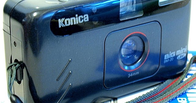 ImagingPixel: Konica Big Mini Jr. BM-20 35mm AF Film Camera Review