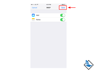 Finish Add account Type IMAP with SSL เพิ่มบัญชีอีเมล์ แบบ IMAP ด้วยพอร์ท SSL