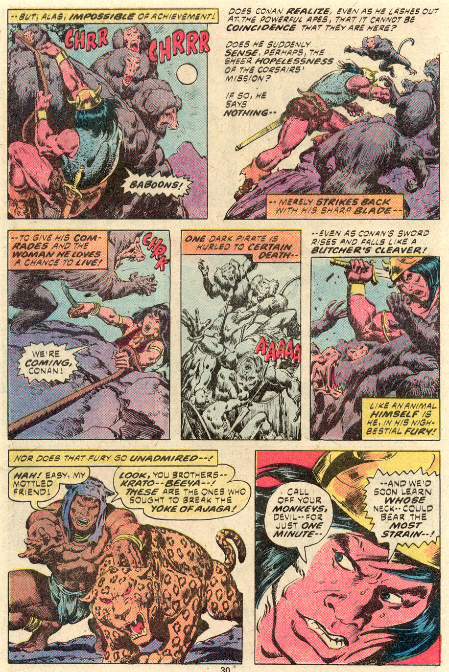 Read online Conan the Barbarian (1970) comic -  Issue #94 - 17