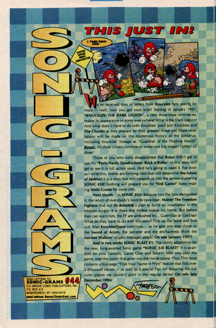 Read online Sonic The Hedgehog comic -  Issue #44 - 28