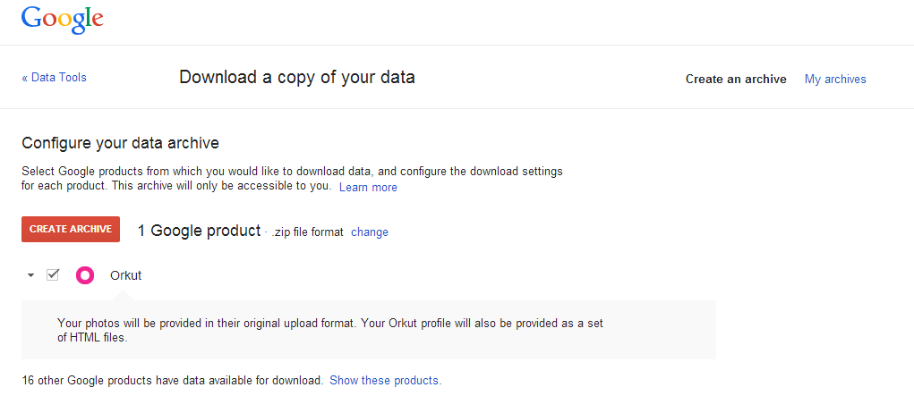 Orkut data, Orkut photos, download orkut data