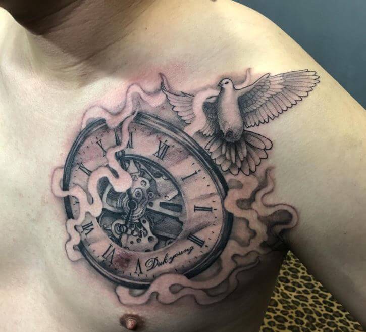 101 Peace Dove Tattoos For Guys 2019 Realistic Designs