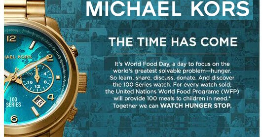 michael kors watch hunger stop