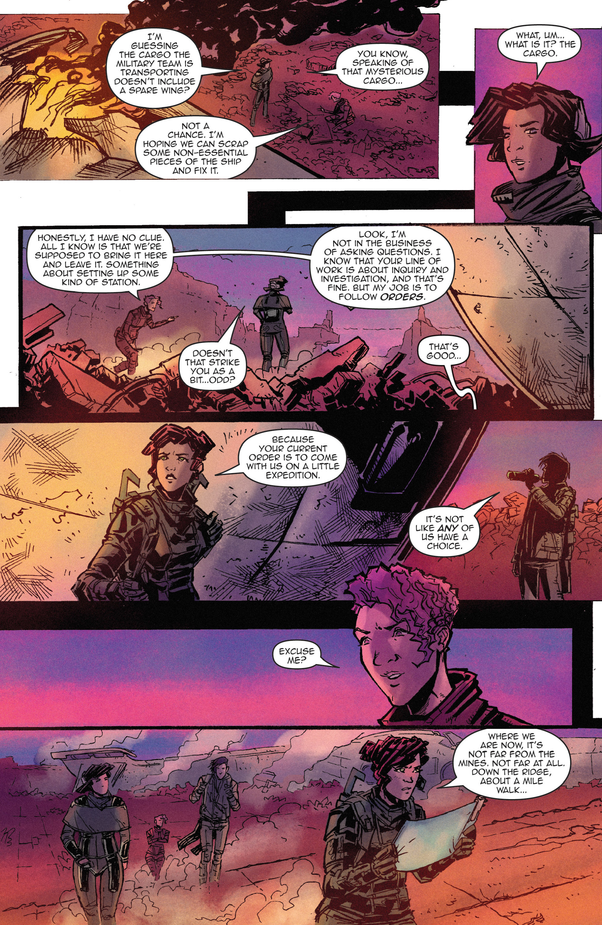 Read online Roche Limit: Clandestiny comic -  Issue #1 - 19