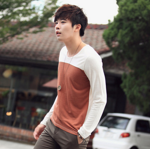 [Jogun Shop] Color Block Slim Fit Sweater | KSTYLICK - Latest Korean ...
