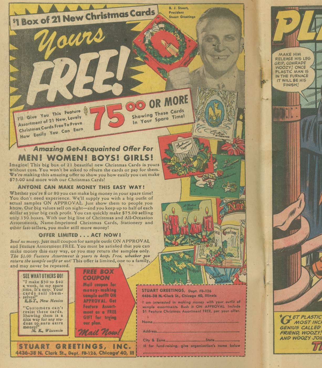 Read online Plastic Man (1943) comic -  Issue #49 - 36