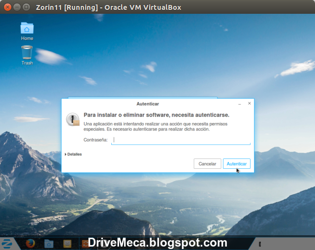 DriveMeca instalando Zorin OS 11 Core paso a paso