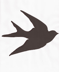 template bird flying swallow templates birds outline