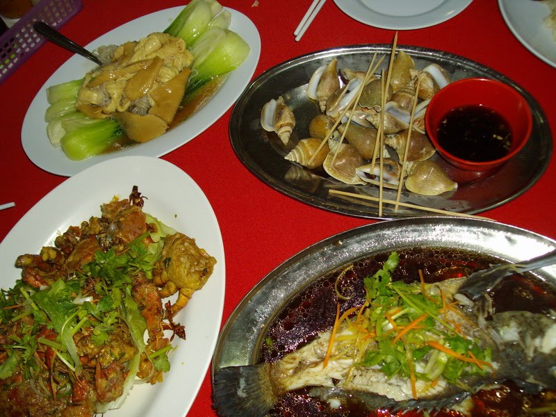 Malaysian Food A1: Good Seafood at NEWGAYA Seafood Restaurant, K.K.