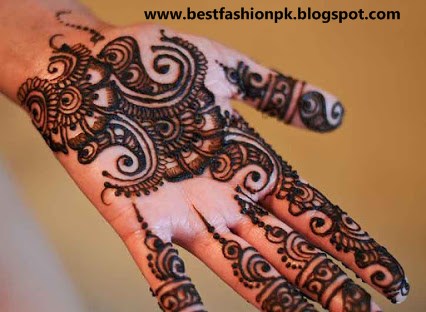 Latest Girls Henna or Mehndi Collection For Eid 2015 www.igvv.blogspot.com
