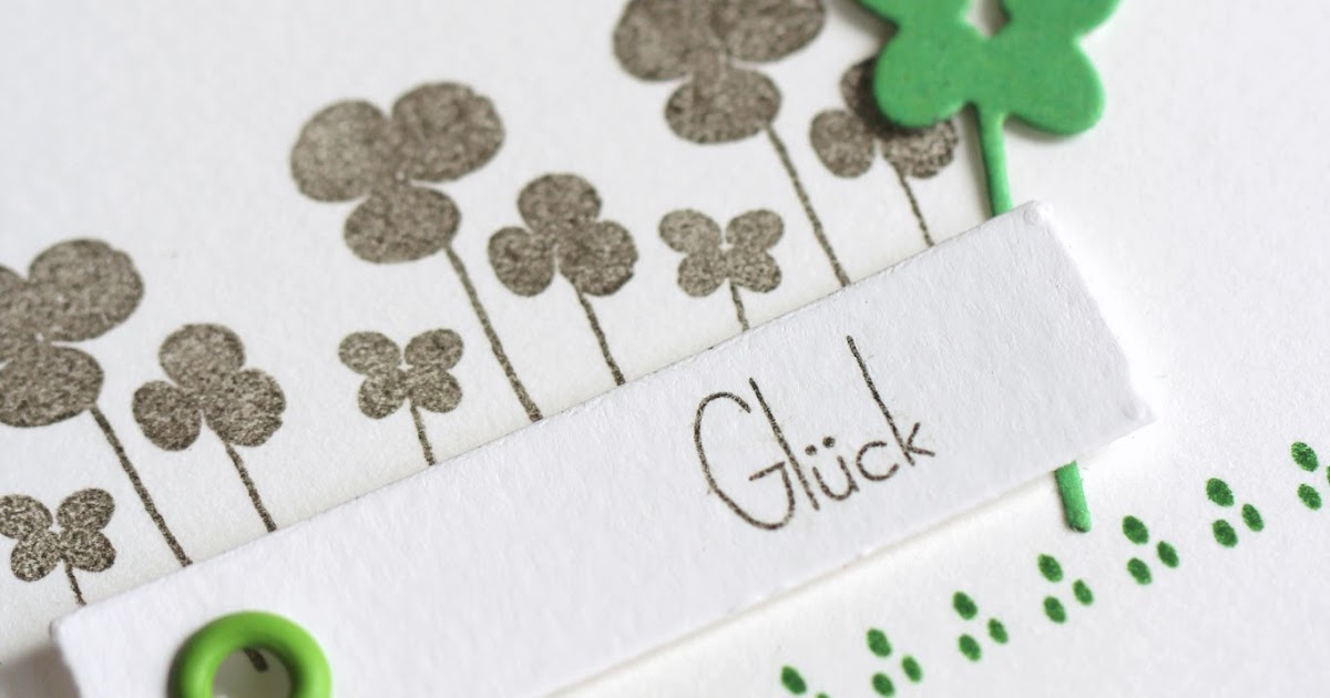 der kleine klecks Glück ist gar nicht mal so selten...