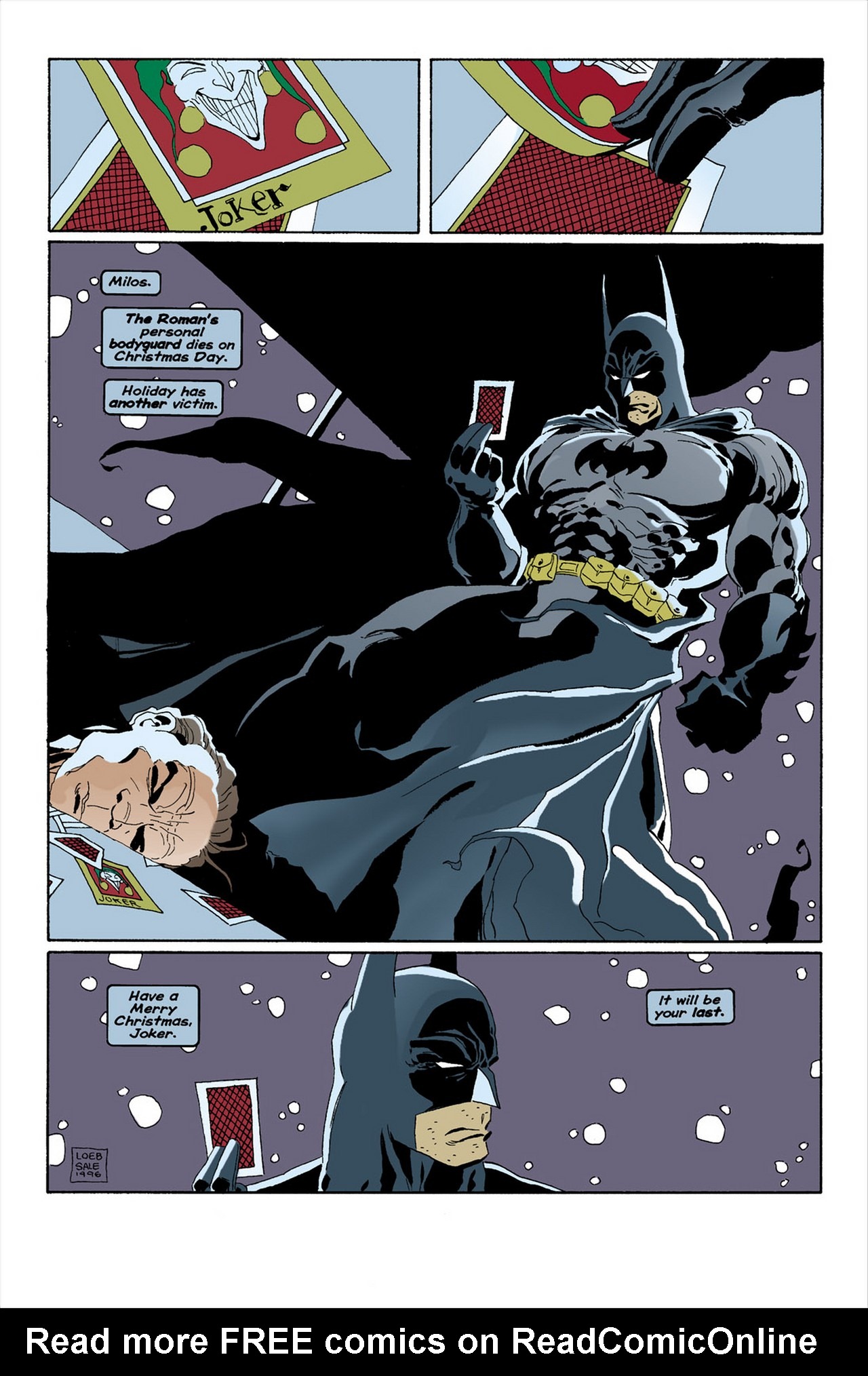 Read online Batman: The Long Halloween comic -  Issue #3 - 22