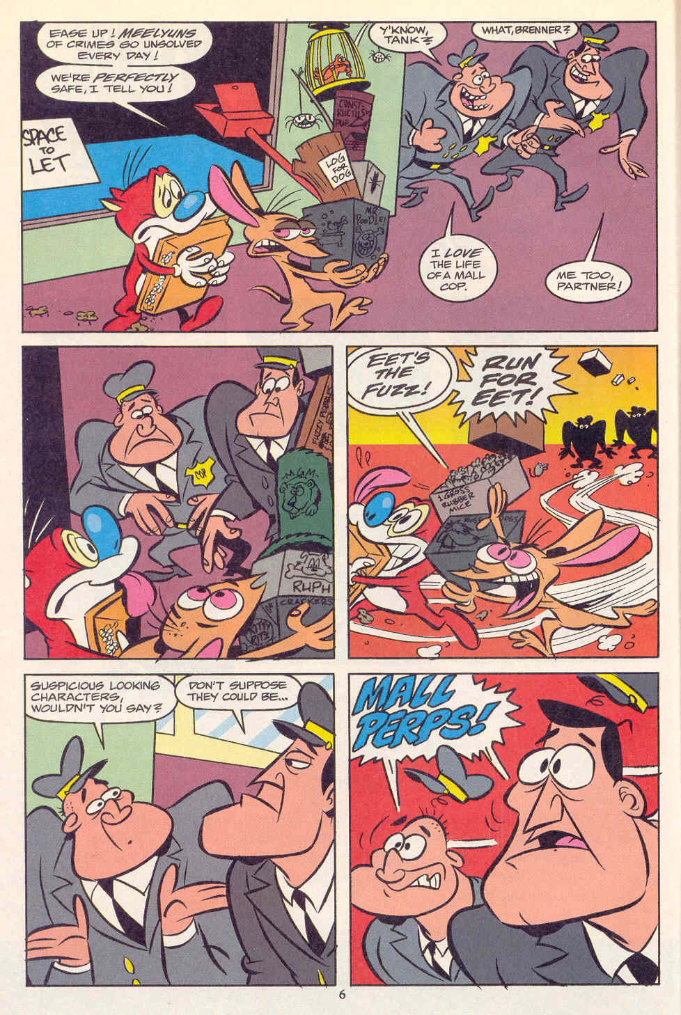 Read online The Ren & Stimpy Show comic -  Issue #1 - 6